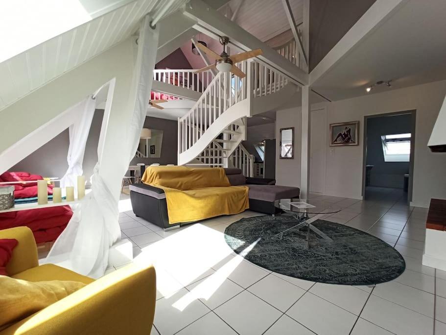 Ferienwohnung Superbe Loft 90M² Proche Parc Expo Nantes Exterior foto