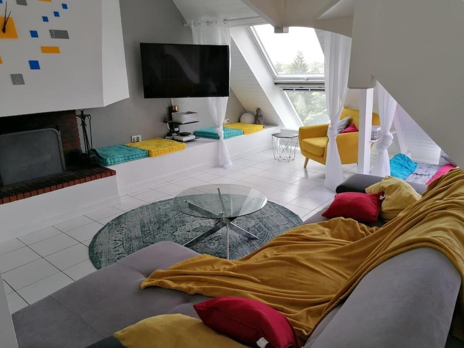 Ferienwohnung Superbe Loft 90M² Proche Parc Expo Nantes Exterior foto
