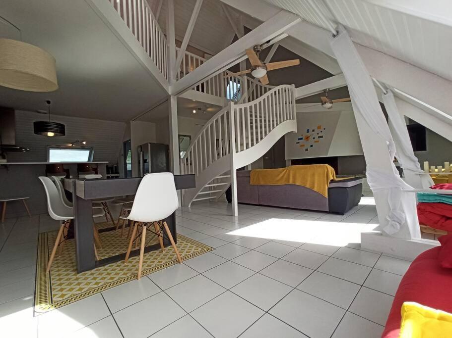 Ferienwohnung Superbe Loft 90M² Proche Parc Expo Nantes Exterior foto